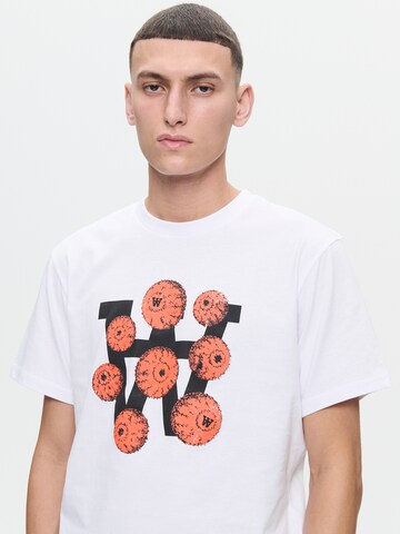 WOOD WOOD Shirt 'Ace Eyes' in White