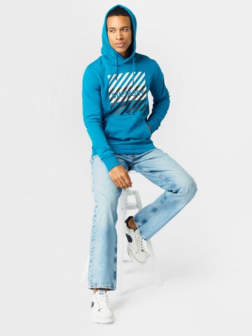 SuperdrySportska sweater majica - plava boja