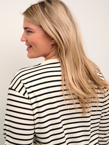 KAFFE CURVE Shirt 'Winni' in Weiß