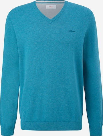 s.Oliver Sweater in Blue: front