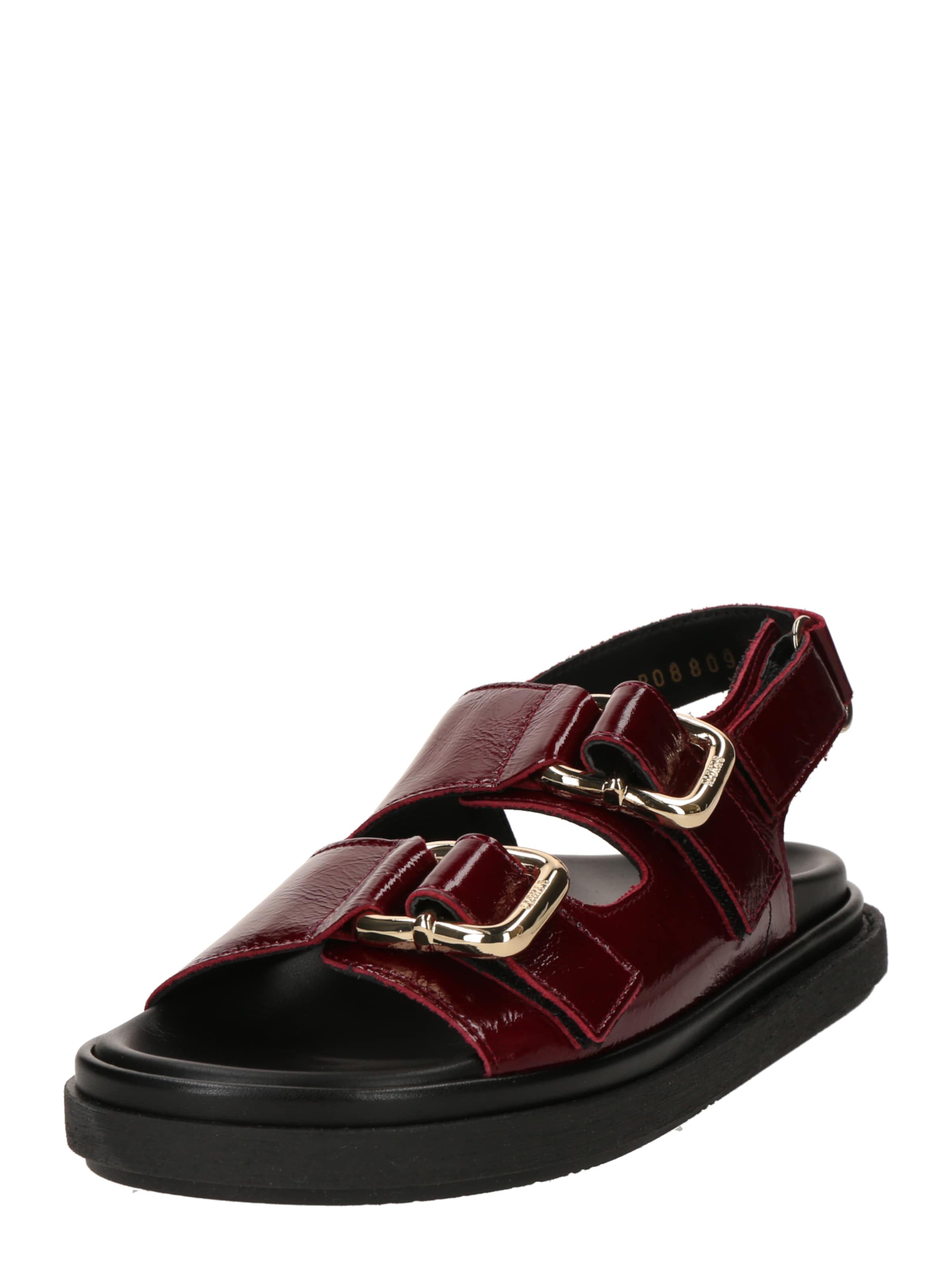 Alohas Sandaal 'Harper Onix' in Rood: voorkant