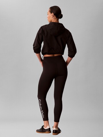 Skinny Pantalon fonctionnel Calvin Klein Sport en noir