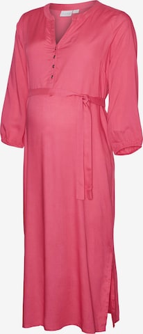 Robe 'Misty'' MAMALICIOUS en rose : devant