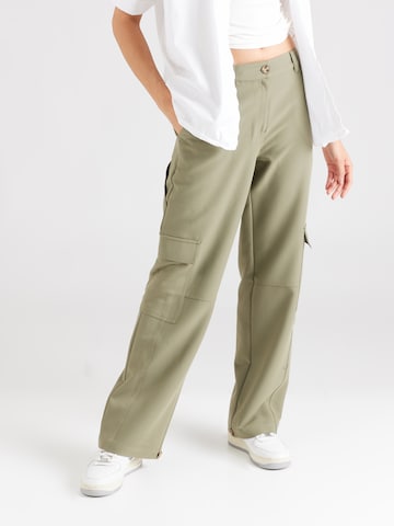 Regular Pantalon cargo 'Planet' Envii en vert : devant