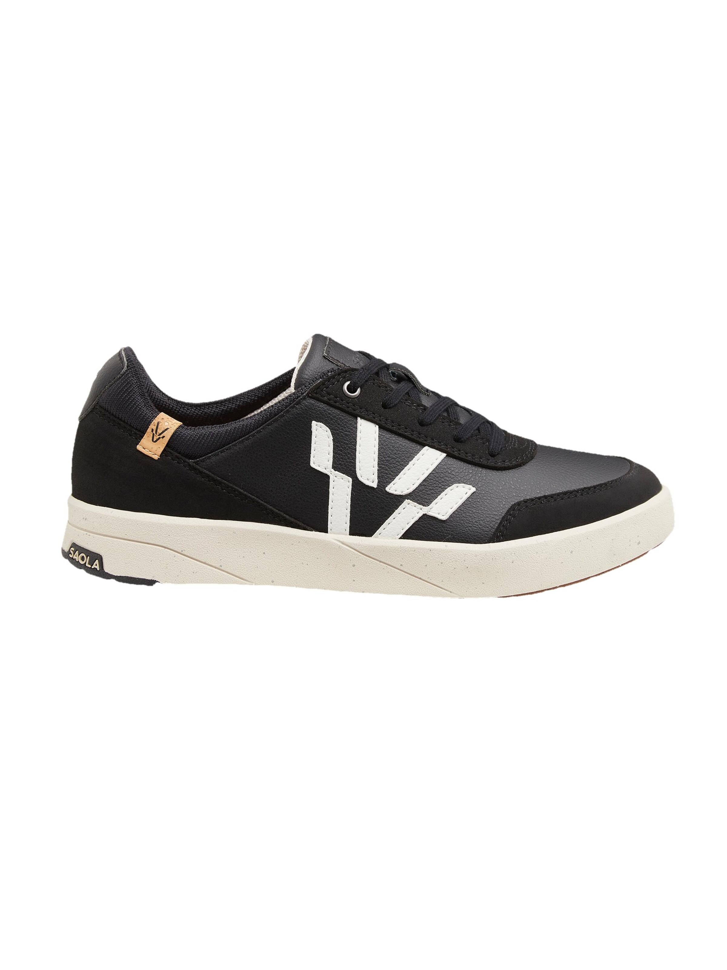 SAOLA Schnürschuh 'Cali W Black'‌‌‌‌‌‌‌‌ in Schwarz: Vorderseite