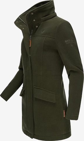 MARIKOO Between-Seasons Coat in Green