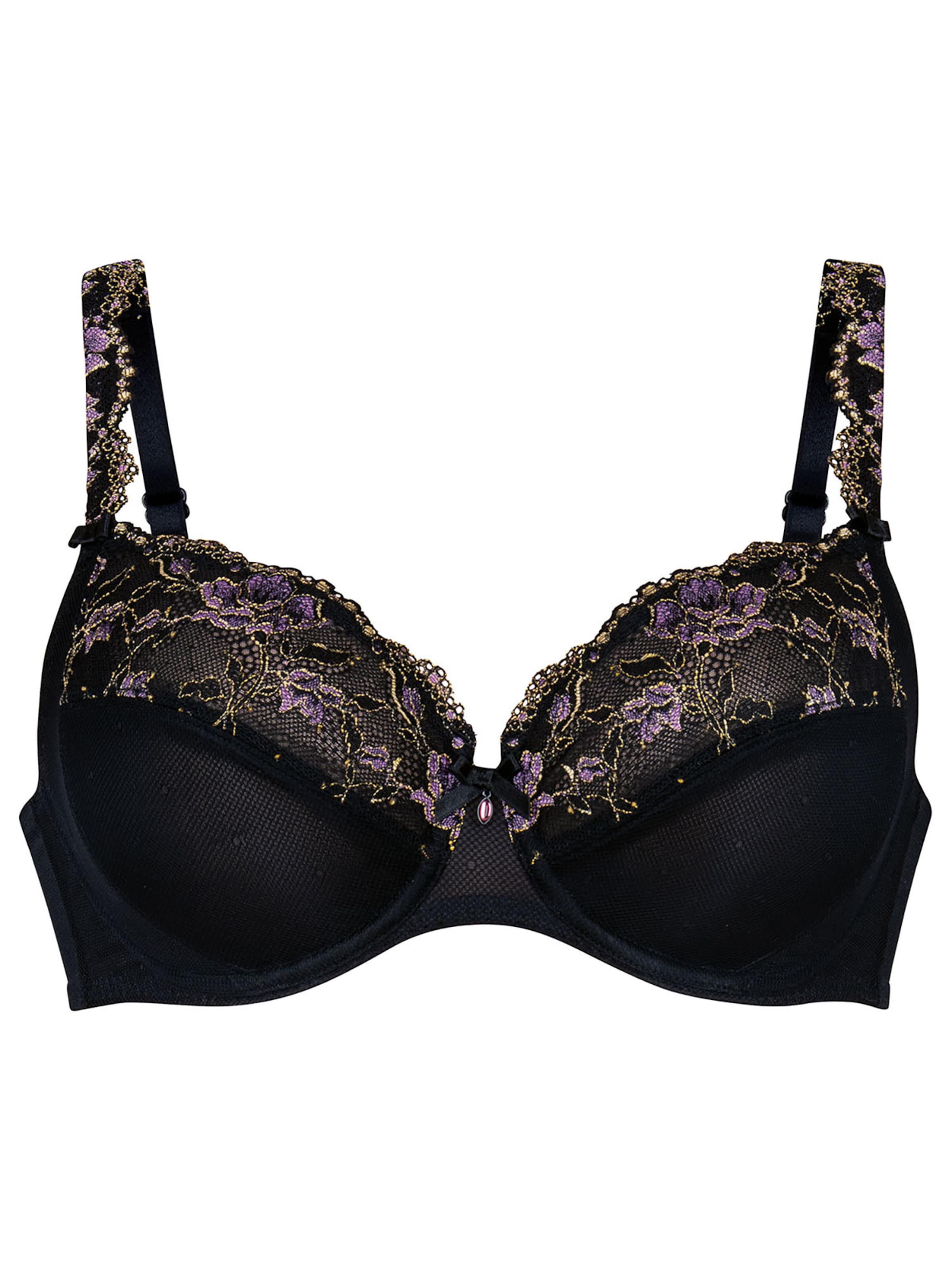 ANITA T-shirt Bra 'Colette' in Black: front