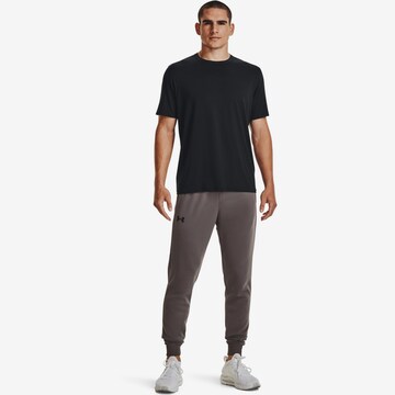 UNDER ARMOUR Tapered Workout Pants in Brown