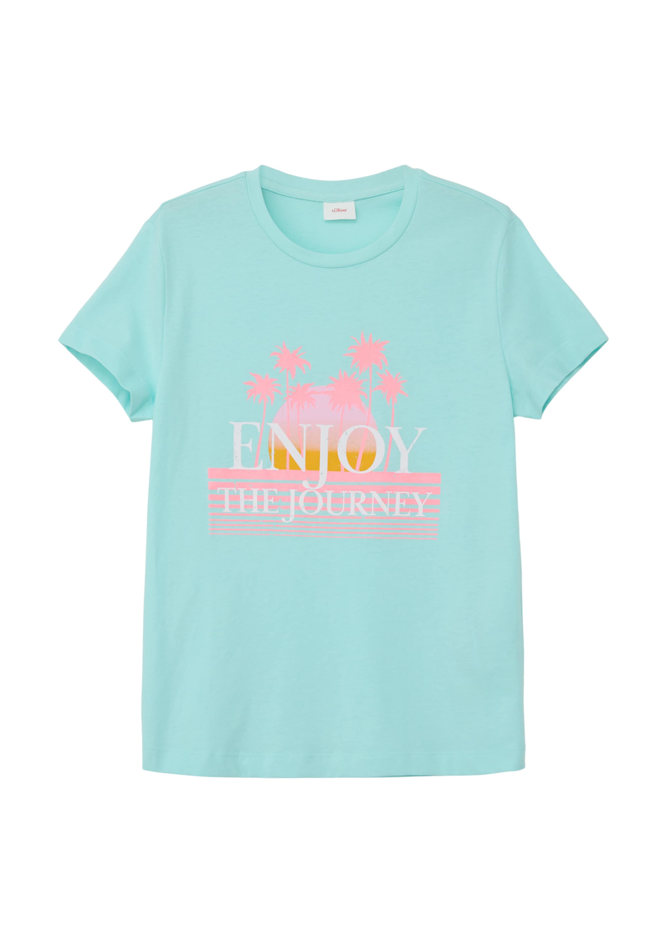 s.Oliver Shirt in Groen: voorkant