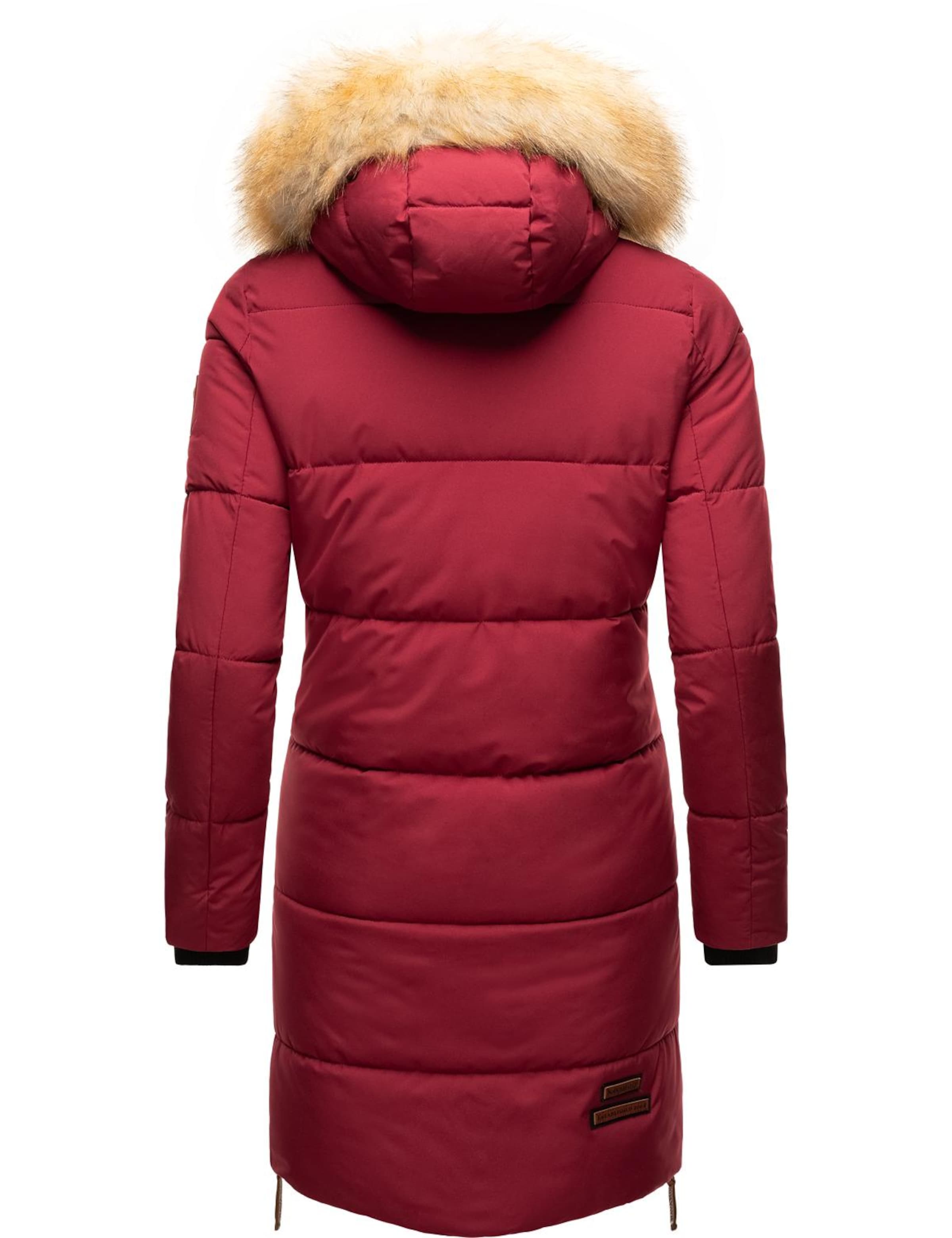 NAVAHOO Winter coat 'Halina' in Red