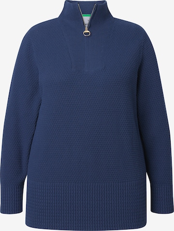 Ulla Popken Sweater in Blue: front
