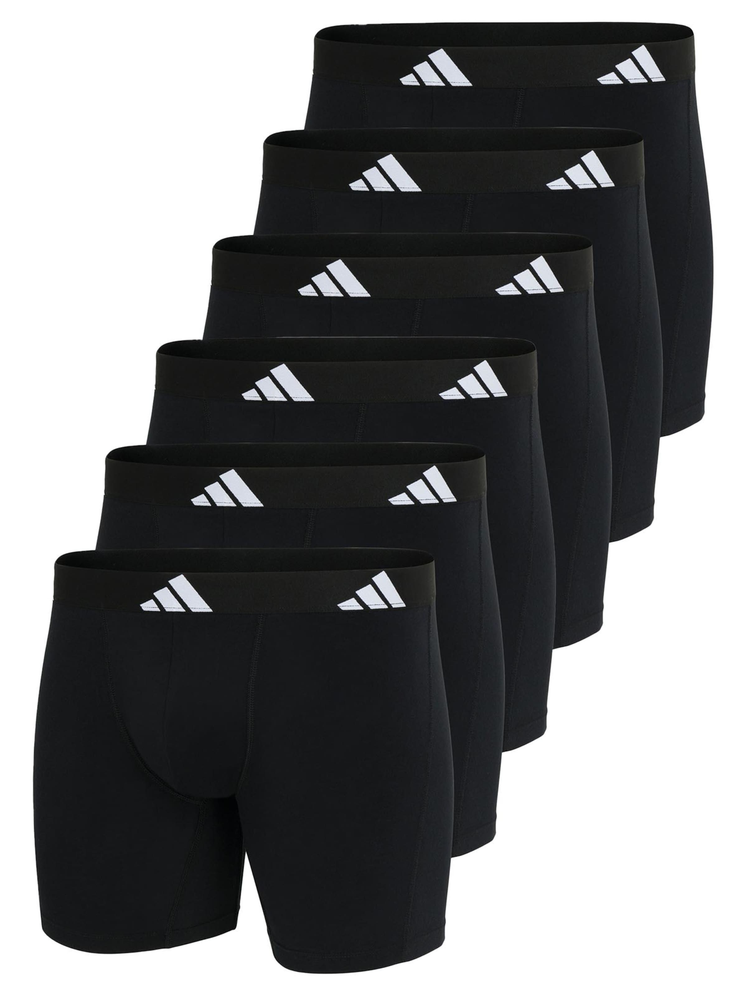 ADIDAS SPORTSWEAR Boxer shorts 'Active Flex Cotton' in Black: front