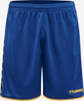 Hummel Sportshorts in Blau: predná strana