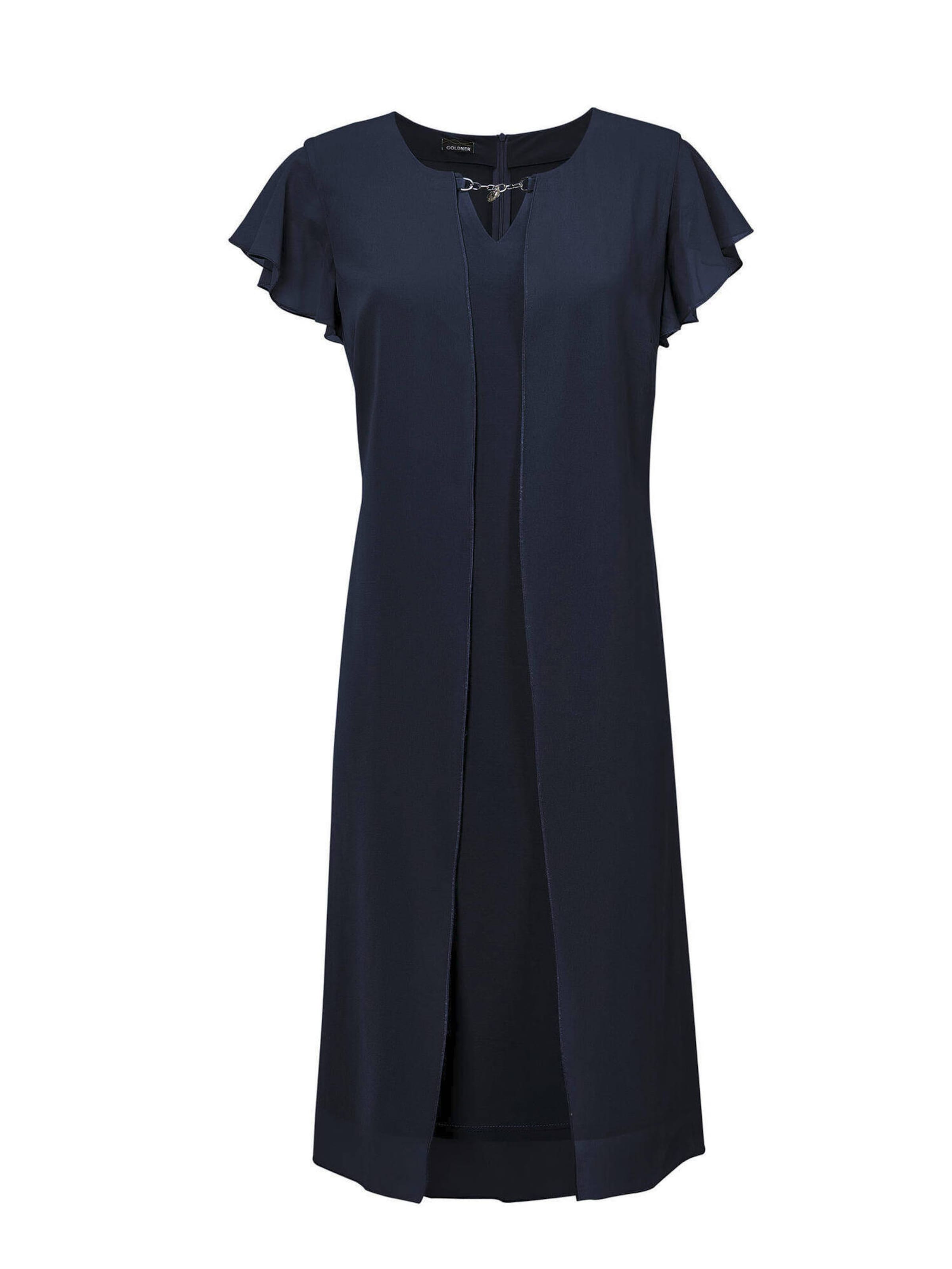 Goldner Sheath dress in Blue: front