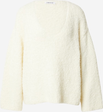 EDITED Pullover 'Quence' (GRS) in Beige: predná strana