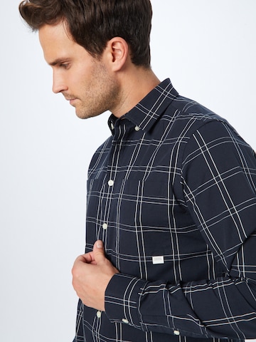 Casual Friday Regular fit Button Up Shirt in Blue