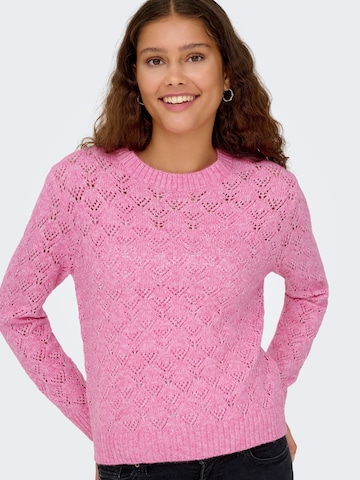 JDY Trui 'AMANDA' in Roze