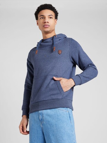 naketano Regular fit Sweatshirt 'Supapimmel' in Blue: front
