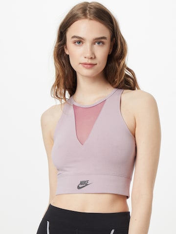 Nike Sportswear Top - fialová: predná strana