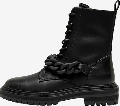 ONLY Lace-Up Ankle Boots 'Beth' in Black, Item view