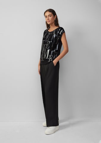 s.Oliver BLACK LABEL Футболка в Черный
