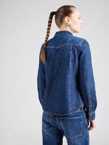 Camicia da donna 'DE-WAVES' di DIESEL in blu