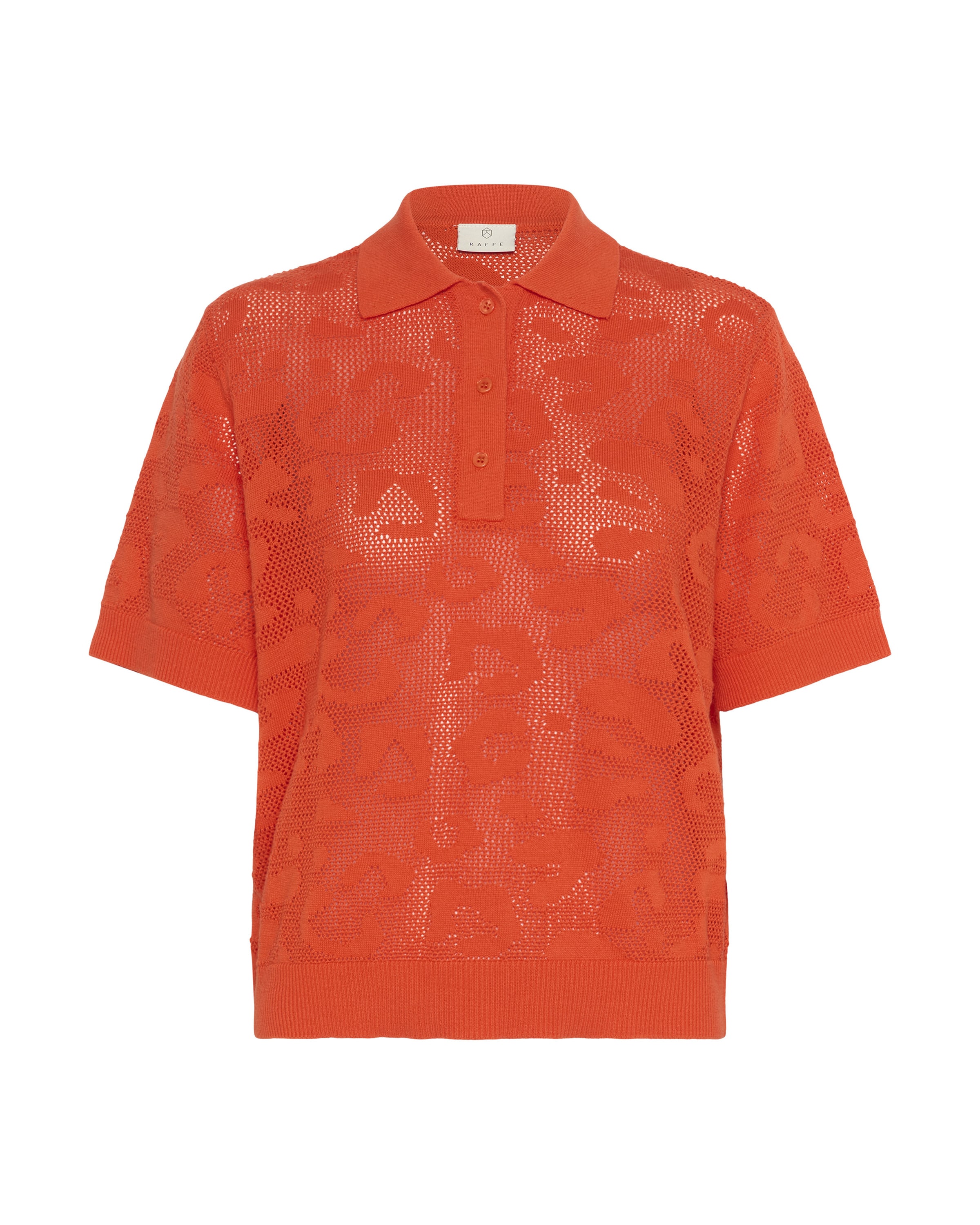 Kaffe Pullover 'Bela' in Orange: Vorderseite