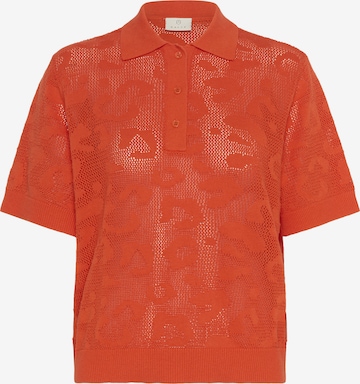 Kaffe Sweater 'Bela' in Orange: front