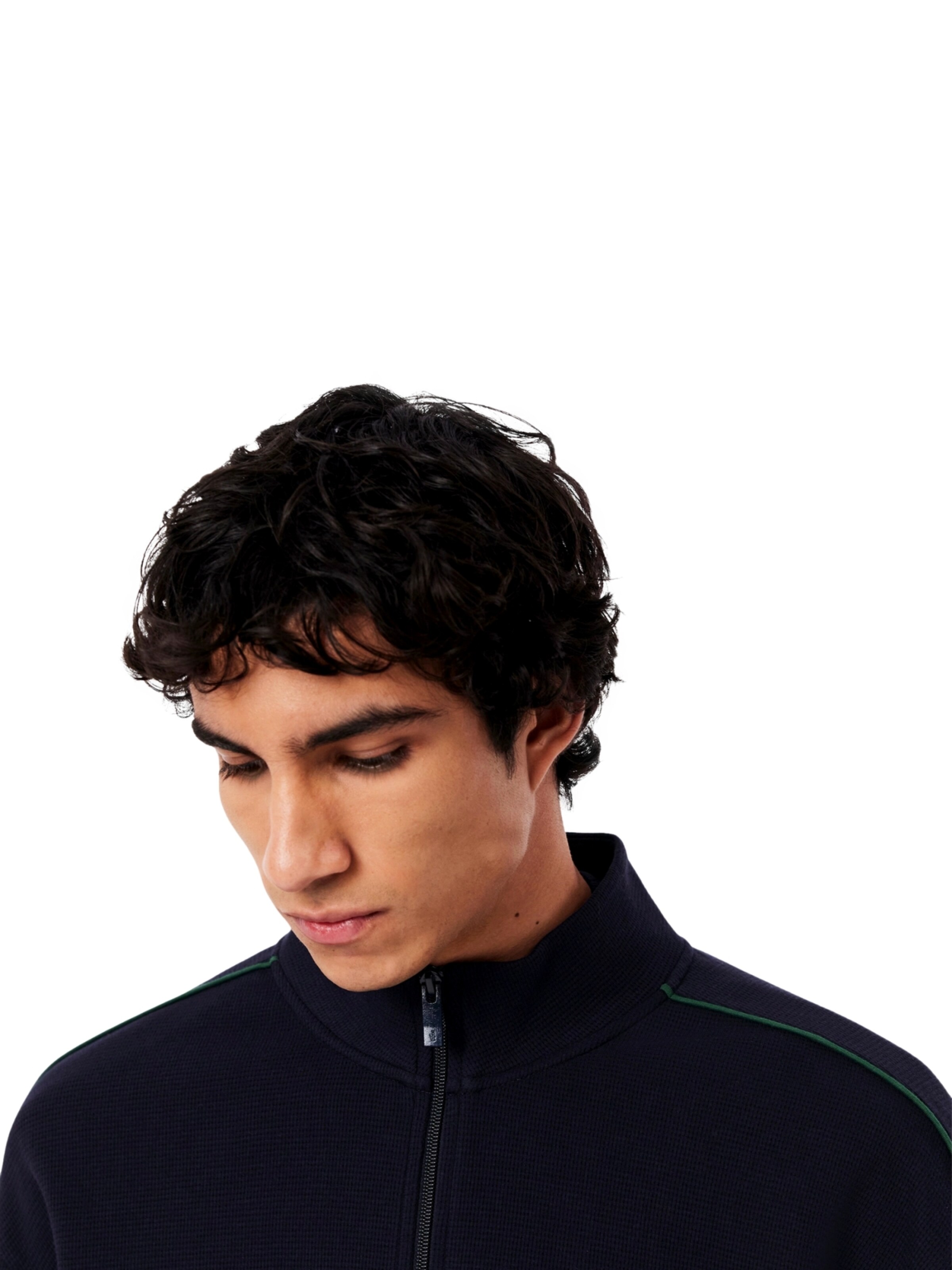 LACOSTE Sweat jacket in Black