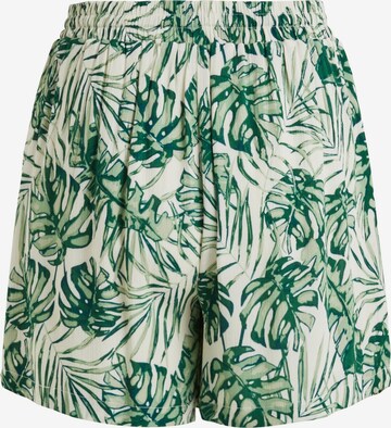 VILA Loose fit Trousers 'Sanne' in Green