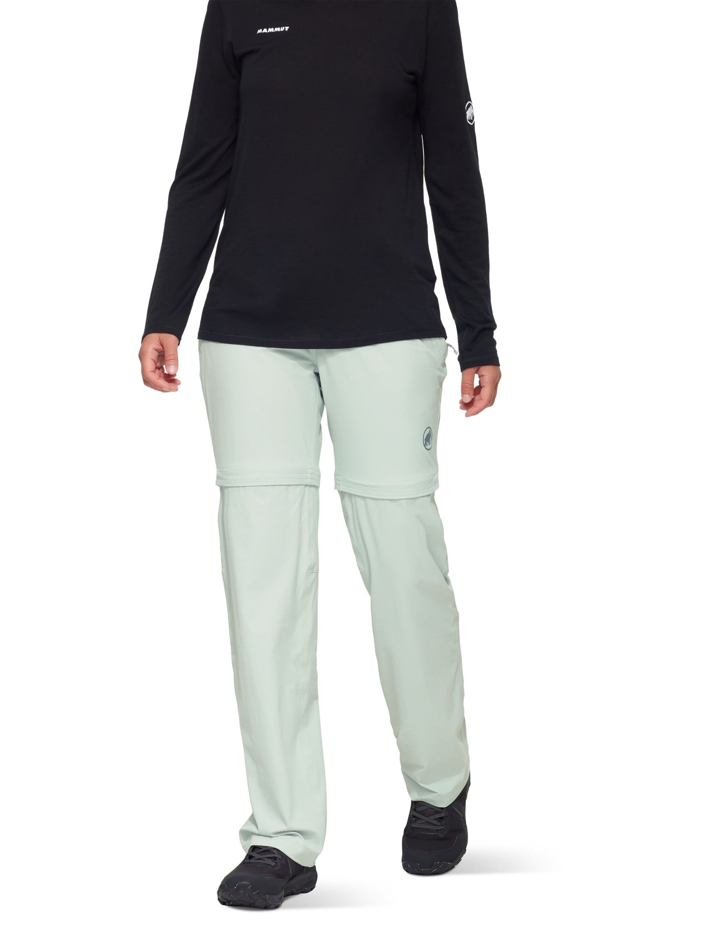 MAMMUT Regular Outdoor Pants in Green