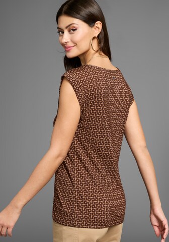 LAURA SCOTT Shirt in Brown