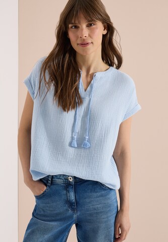 CECIL Bluse in Blau: Vorderseite