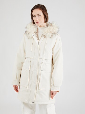 Parka invernale di QS in beige: frontale