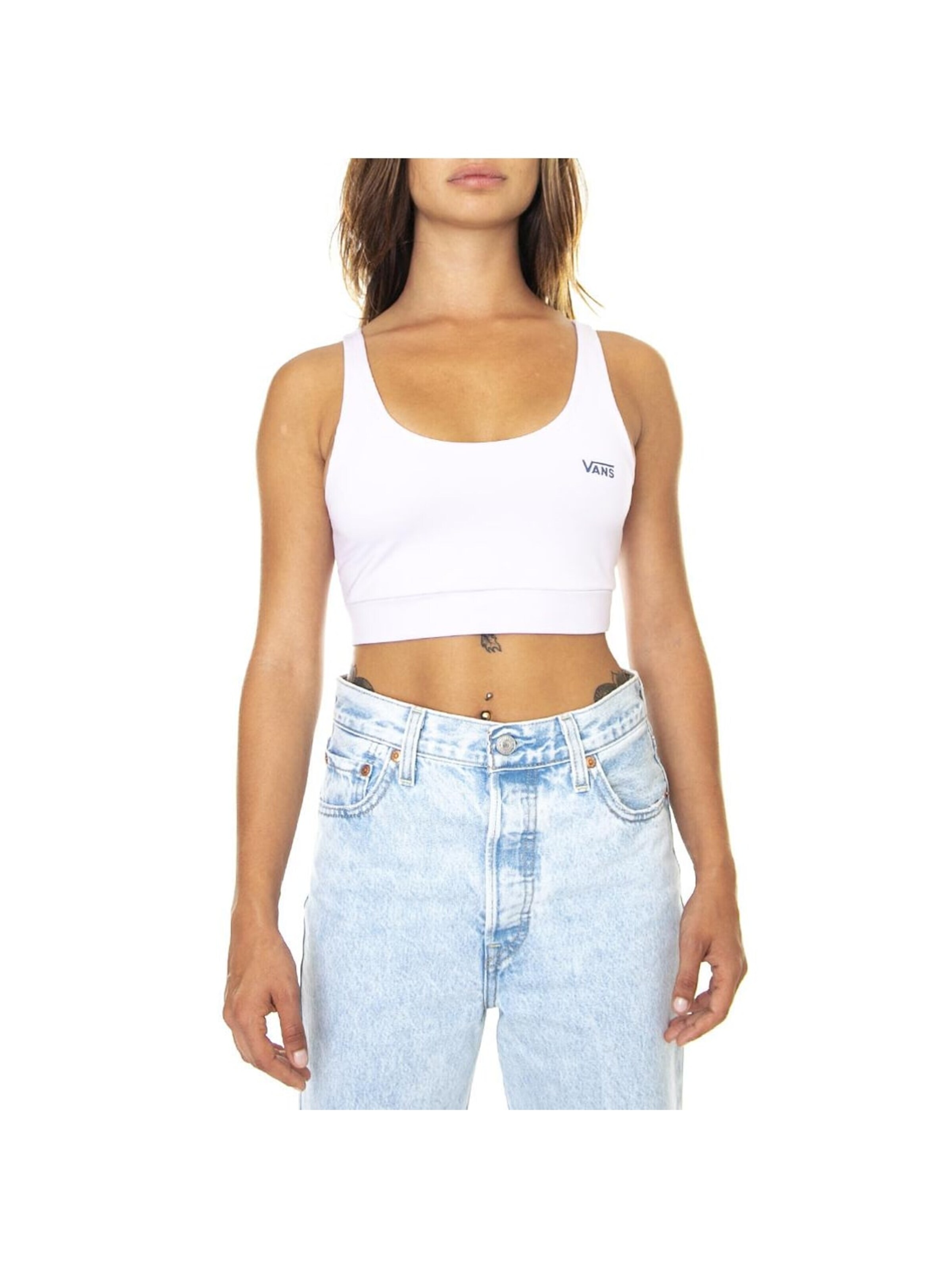 VANS Top 'Wm Flying V Lavender Fog Bralette' w kolorze fioletowy: przód