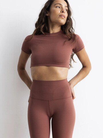 MyLibi Skinny Leggings in Red
