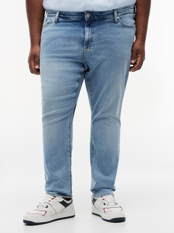 Slimfit Jeans 'SCANTON' di Tommy Jeans in blu: frontale