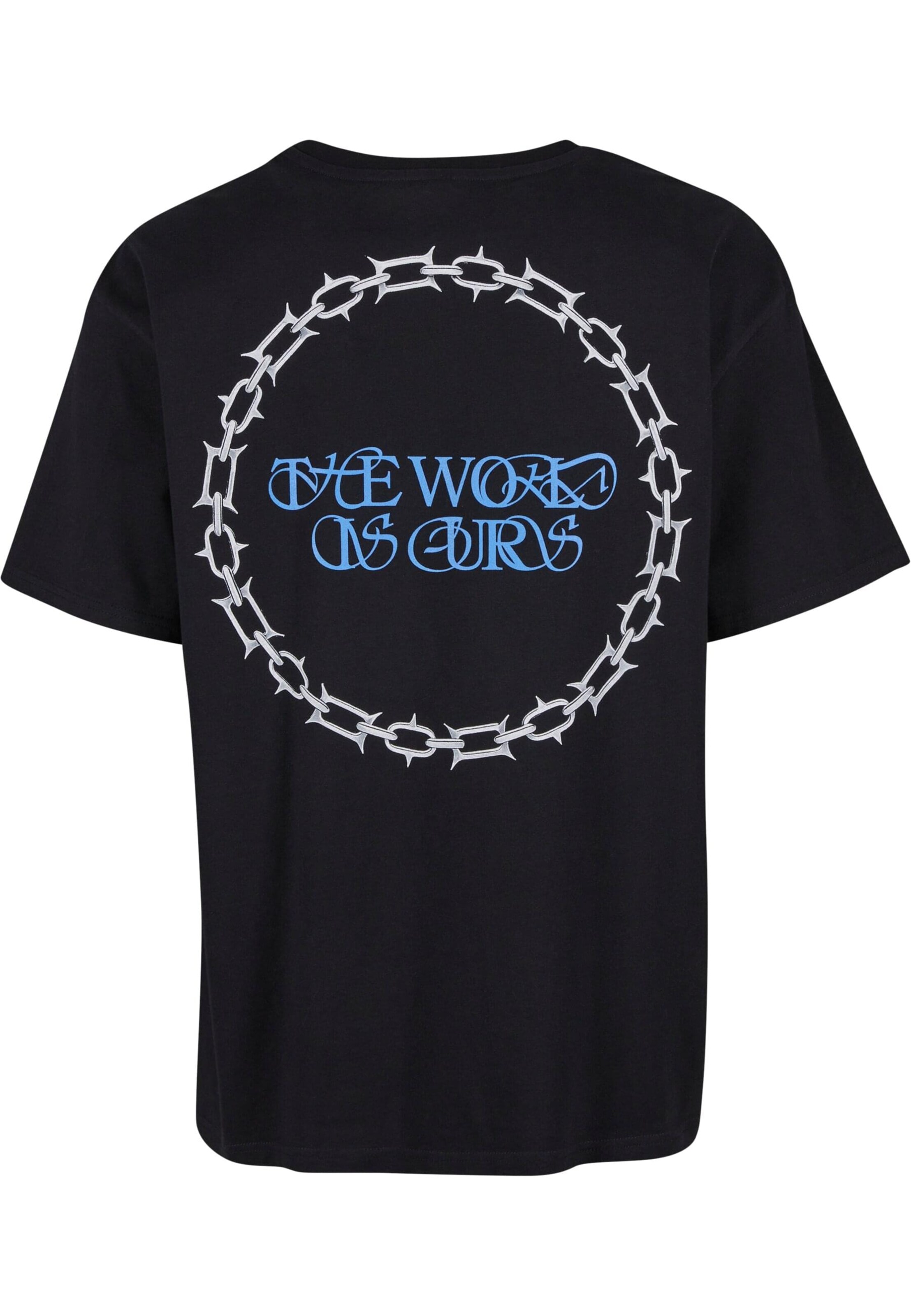 Maglietta 'The World Is Ours' di Mister Tee in nero