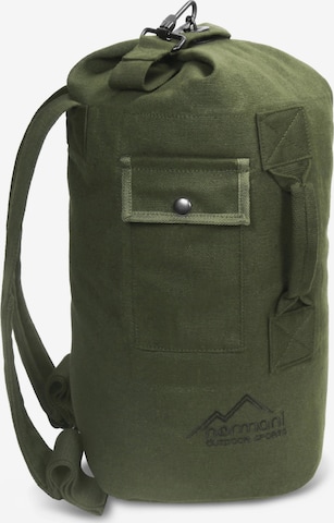 normani Rucksack  ' Submariner 20 ' in Grün: Vorderseite