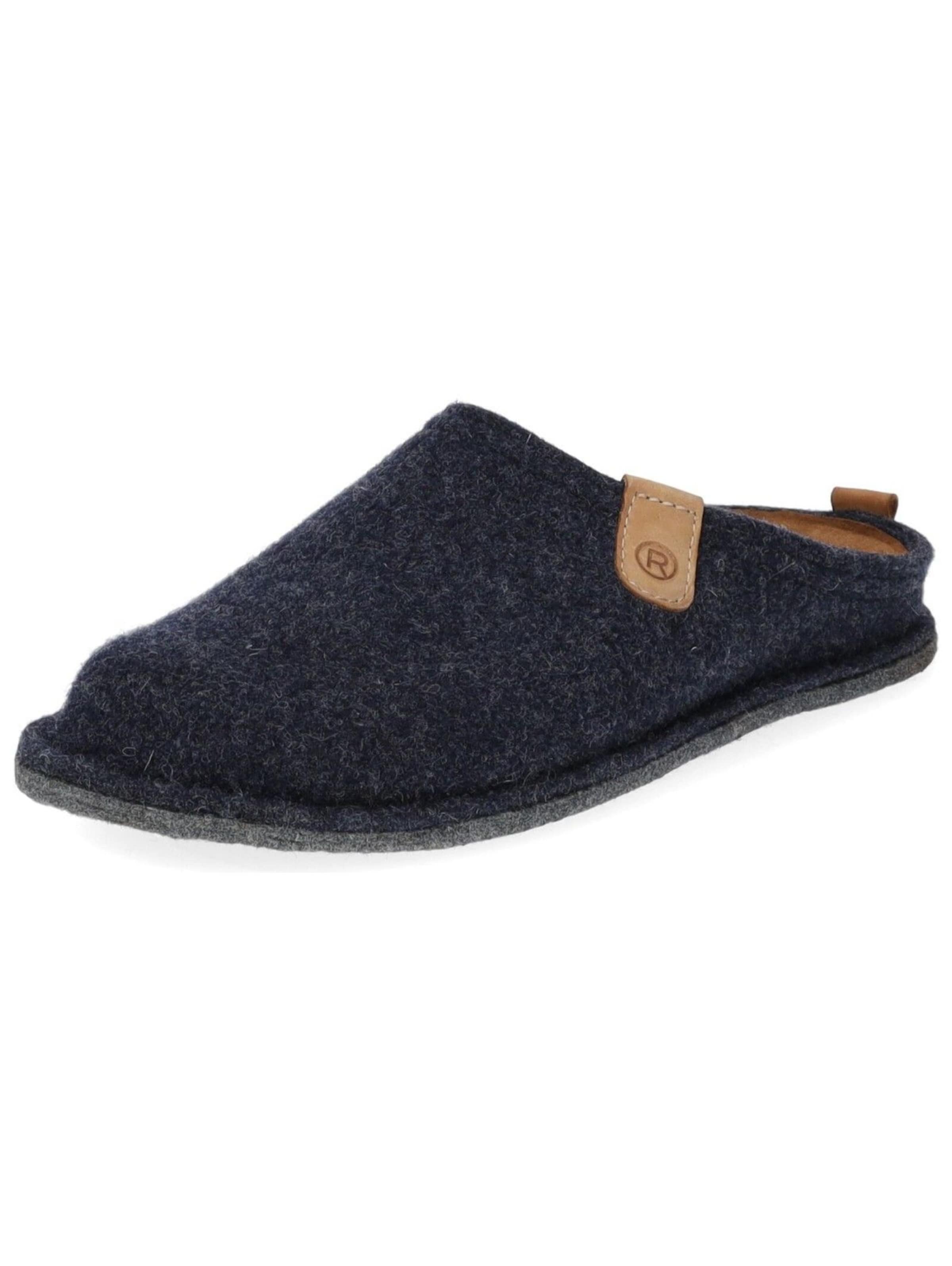 Pantoufle ROHDE en bleu : devant