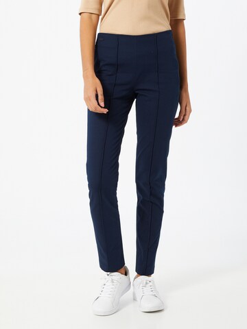 Skinny Leggings LACOSTE en bleu : devant