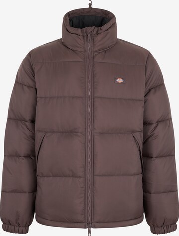 DICKIES Winterjacke  'WALDENBURG' in Braun: predná strana