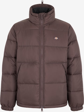 DICKIES Winter jacket 'WALDENBURG' in Brown: front