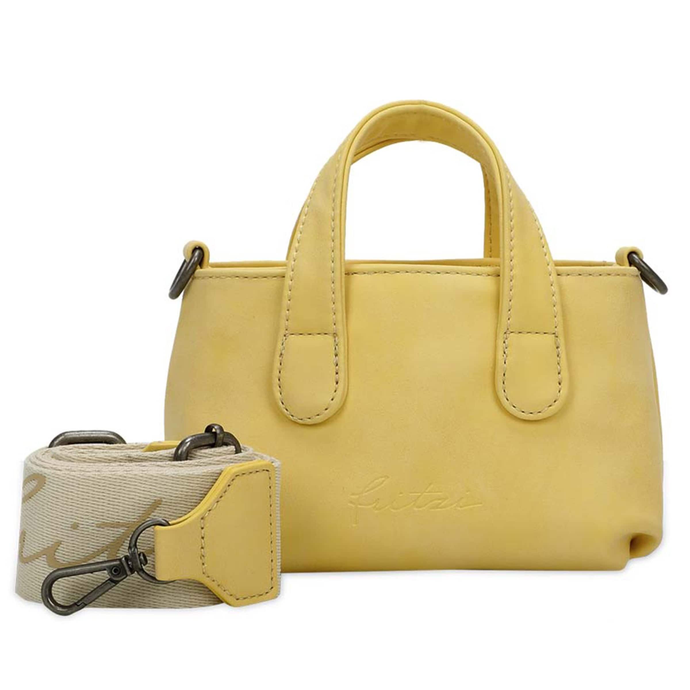 Sacs à main 'Baby' Fritzi aus Preußen en jaune : devant