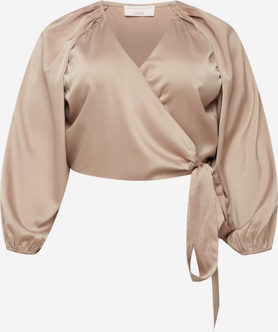Guido Maria Kretschmer Curvy Collection Bluse 'Giulia' inspired by Cita in champagner / gold, Produktansicht
