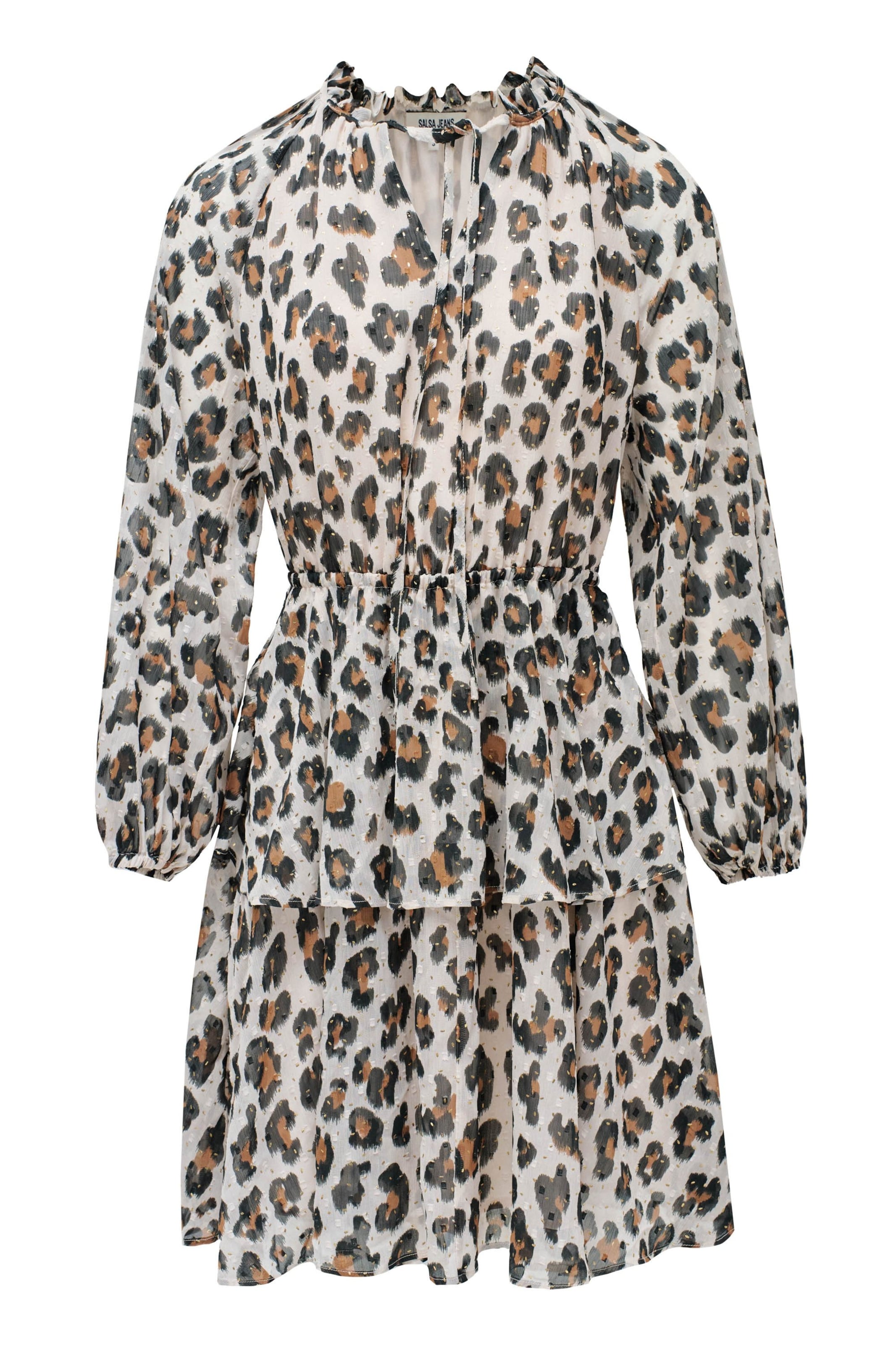 Salsa Jeans Dress in White: front