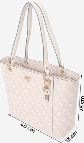 GUESS Shopper táska 'Noelle' - rózsaszín