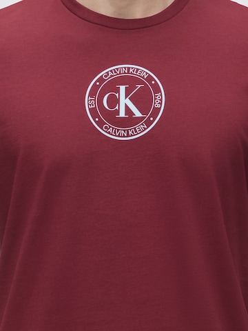 Calvin Klein Jeans T-Shirt in Rot