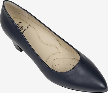 Desa Slingpumps in Blau: Vorderseite