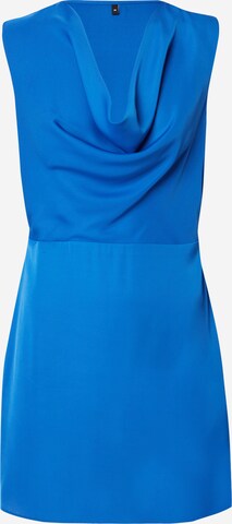 Trendyol Koktejl obleka | modra barva: sprednja stran